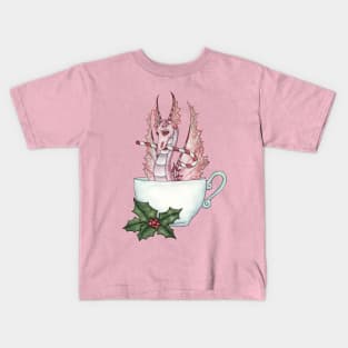 Peppermint Dragon Kids T-Shirt